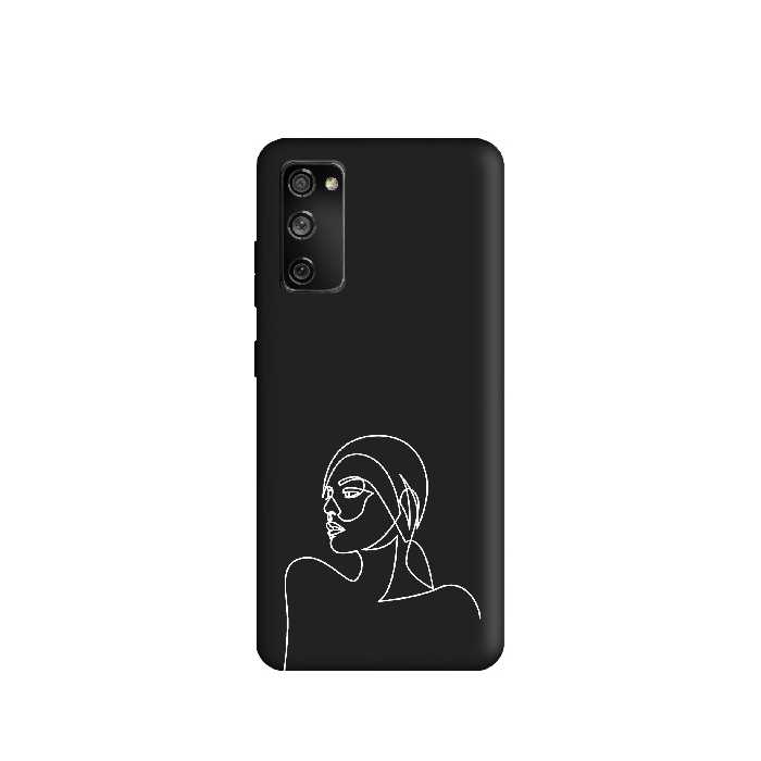 کاور طرح دخترانه مینیمال کد y6523 مناسب برای گوشی موبایل سامسونگ galaxy S20  