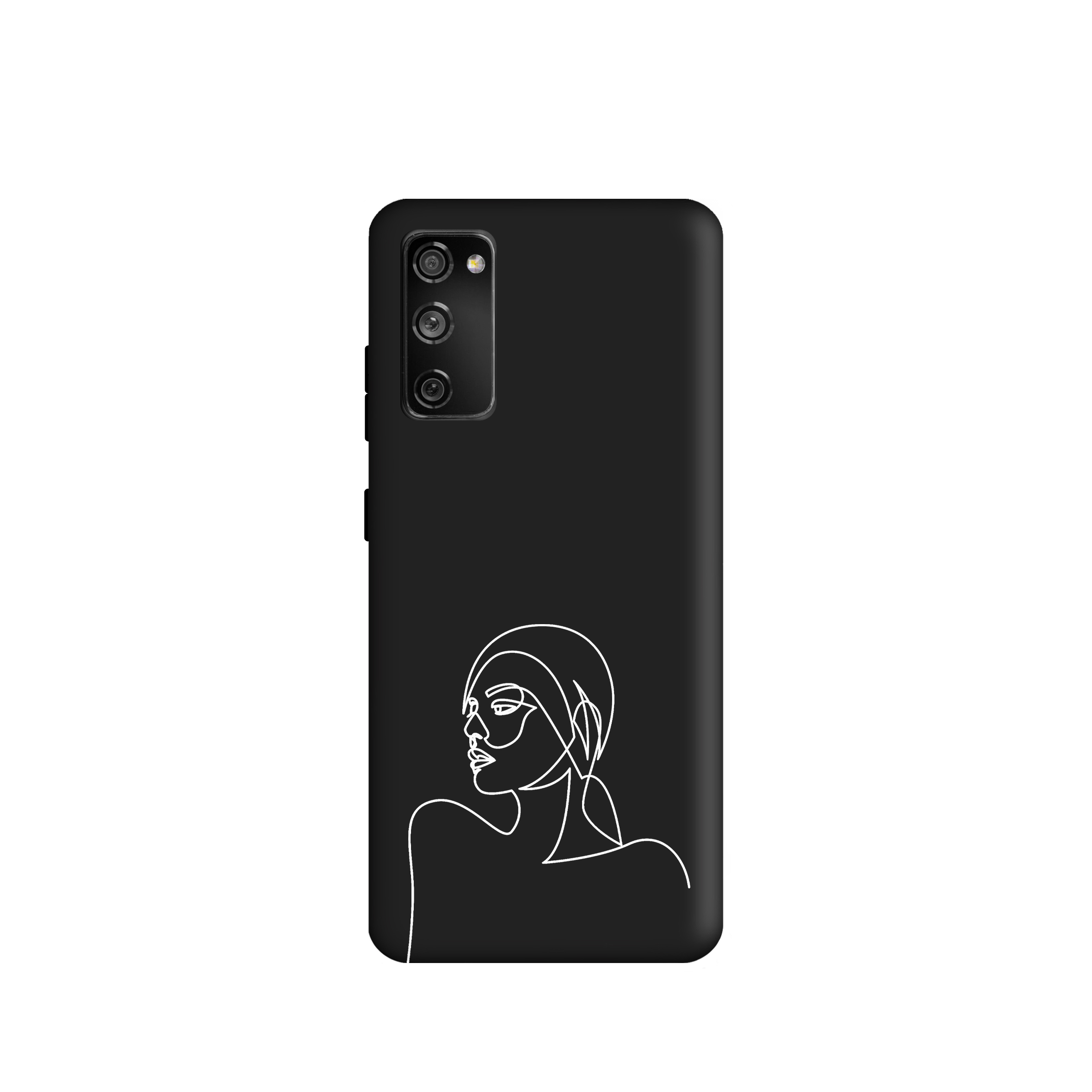 کاور طرح دخترانه مینیمال کد y6523 مناسب برای گوشی موبایل سامسونگ galaxy S20  