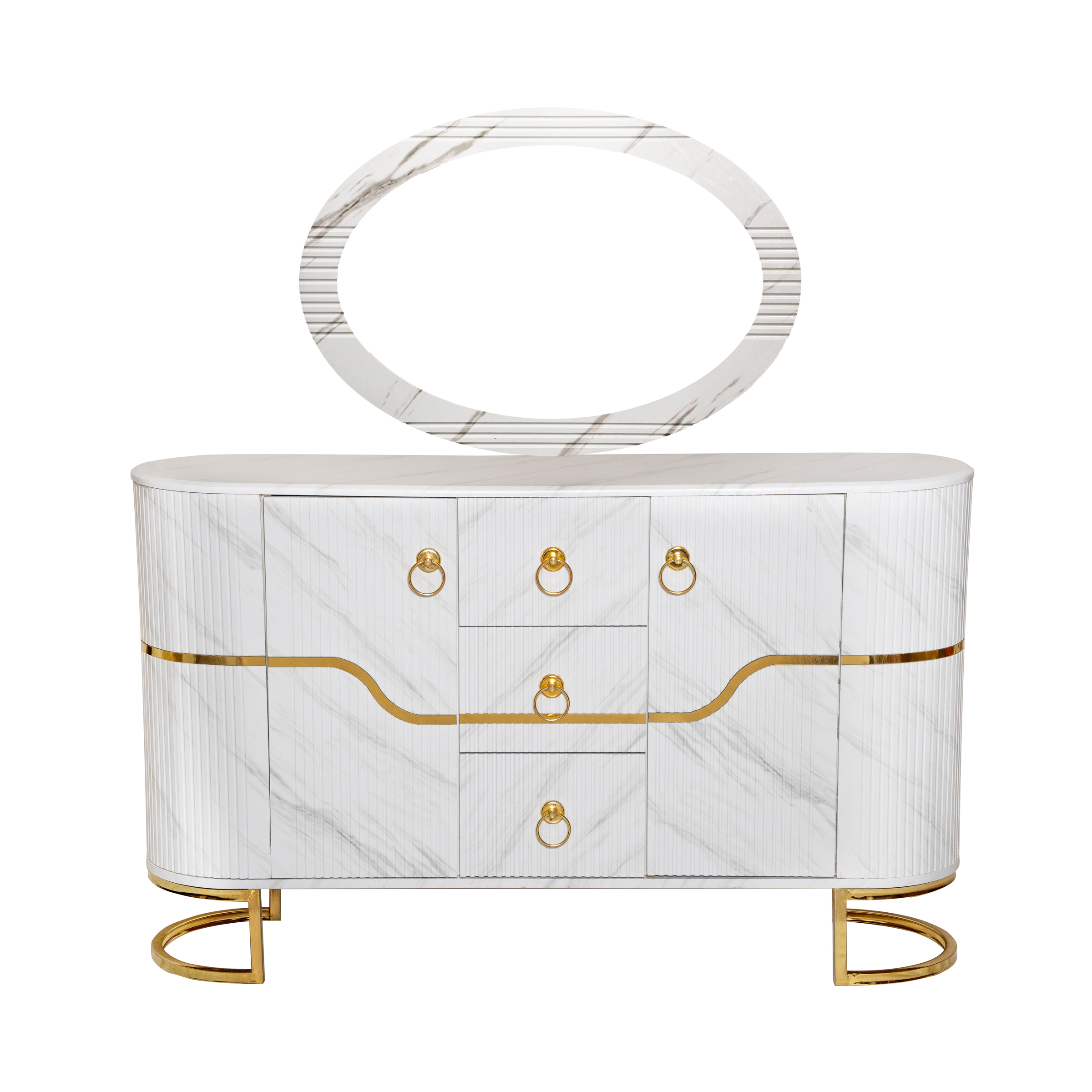 آینه و کنسول مدل کاج