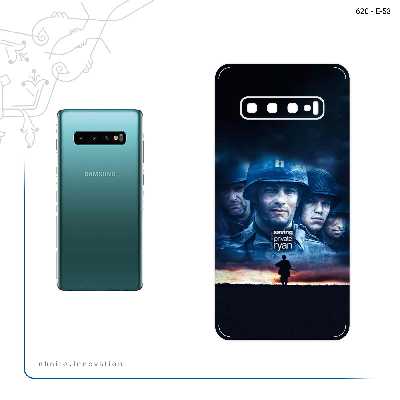 برچسب پوششی ماهوت مدل Saving Private Ryan مناسب برای گوشی موبایل سامسونگ Galaxy S10