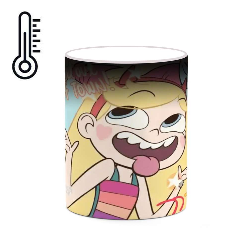 ماگ حرارتی کاکتی طرح کارتون Star Vs. The Forces Of Evil مدل mgh23257