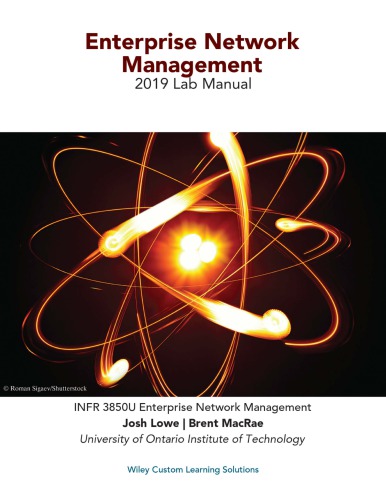 خرید و دانلود نسخه کامل کتاب Enterprise Network Management 2019 Lab Manual
