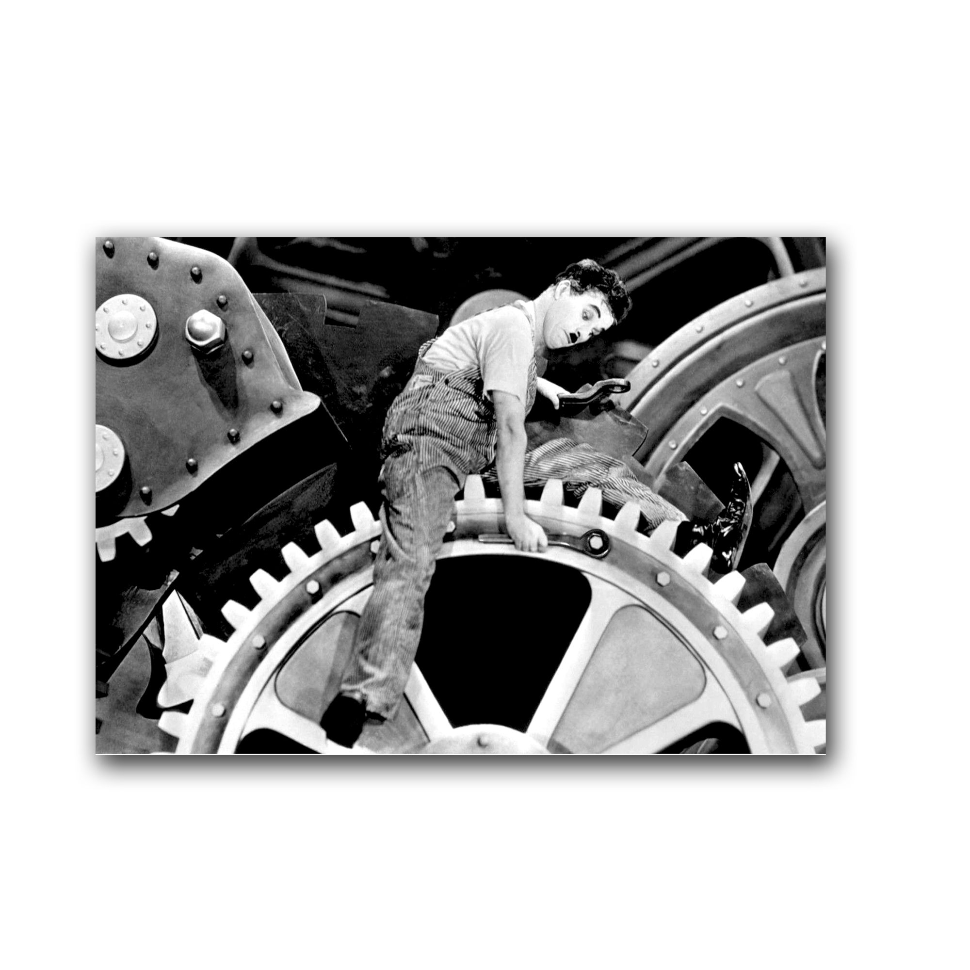 تابلو شاسی طرح چارلی چاپلین کد 010