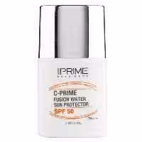 فلوئید ضد آفتاب بی‌رنگ پرایم SPF50 مدل C-Prime Fusion Water مناسب انواع پوست، حجم 40 میلی‌لیتر