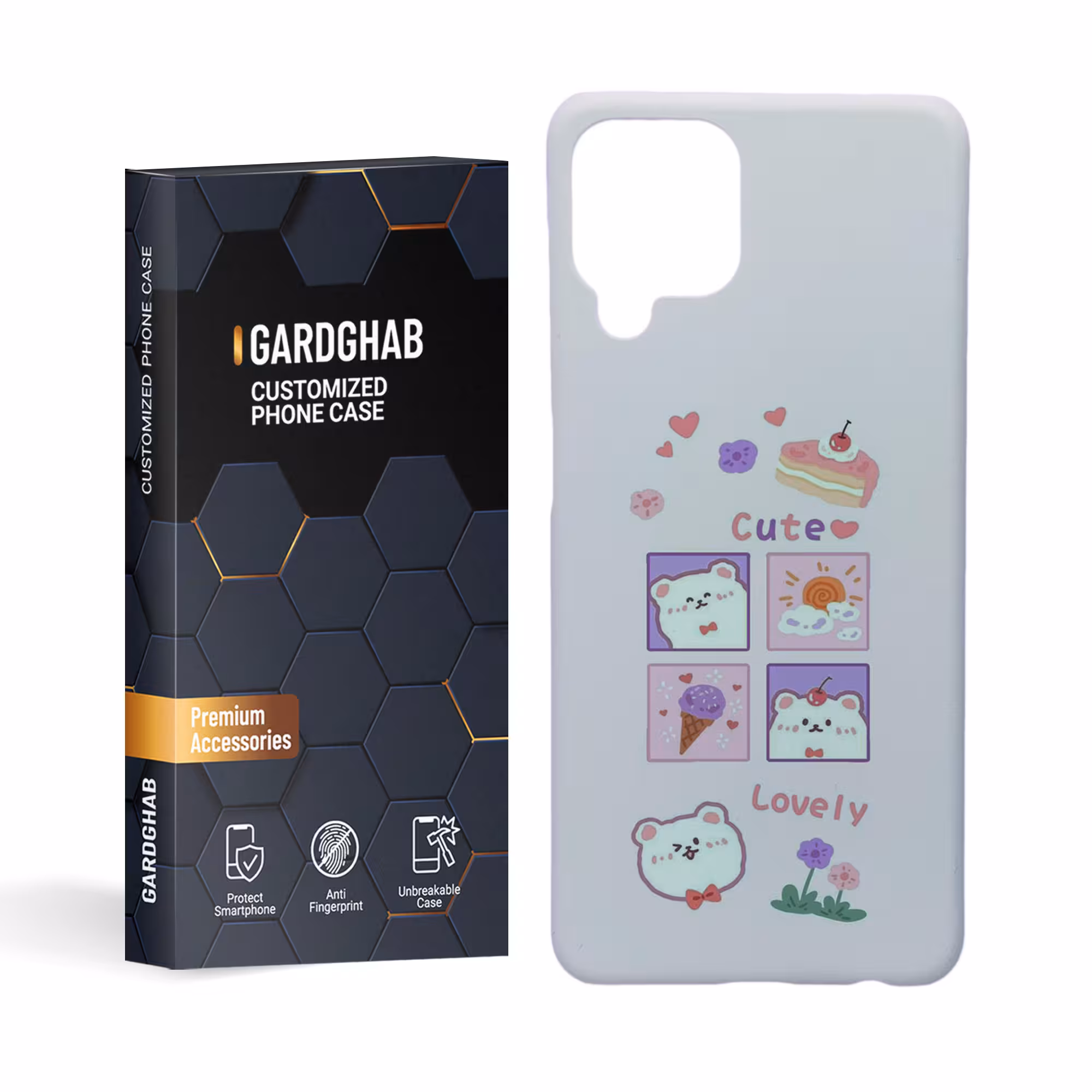  کاور گارد قاب مدل فانتزی مناسب برای گوشی موبایل سامسونگ galaxy a22 4g