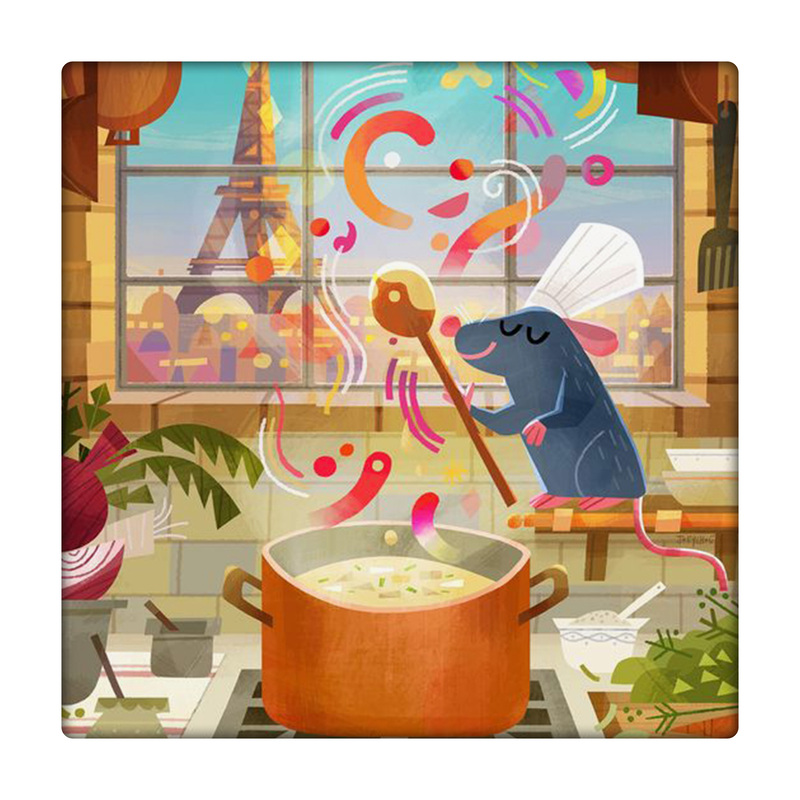 کاشی طرح موش سرآشپز کد 3697000