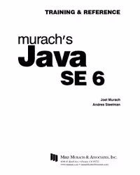 خرید و دانلود نسخه کامل کتاب Murach’s Java SE 6