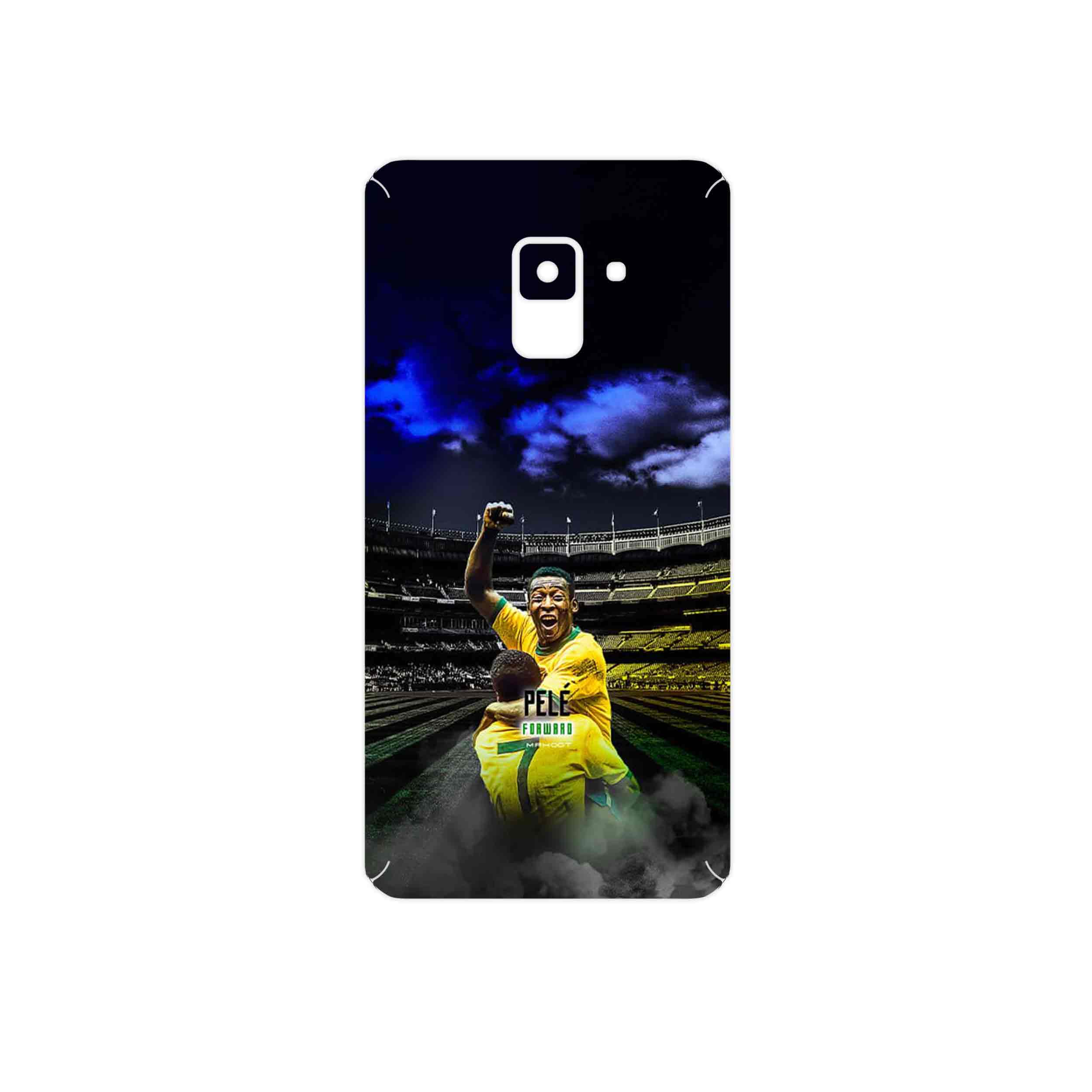 برچسب پوششی ماهوت مدل Pele مناسب برای گوشی موبایل سامسونگ Galaxy A8 2018