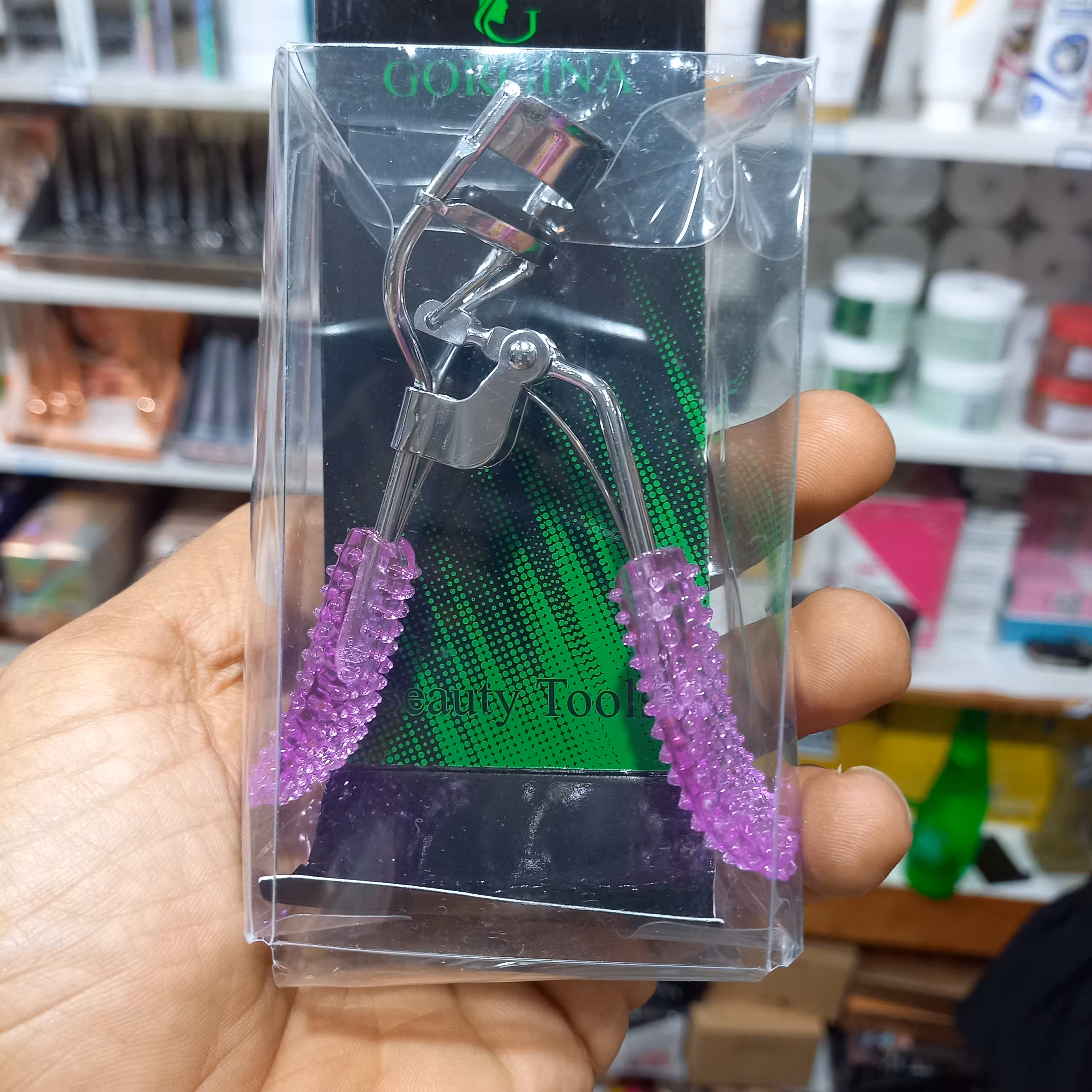 فرمژه نگینی بنفش