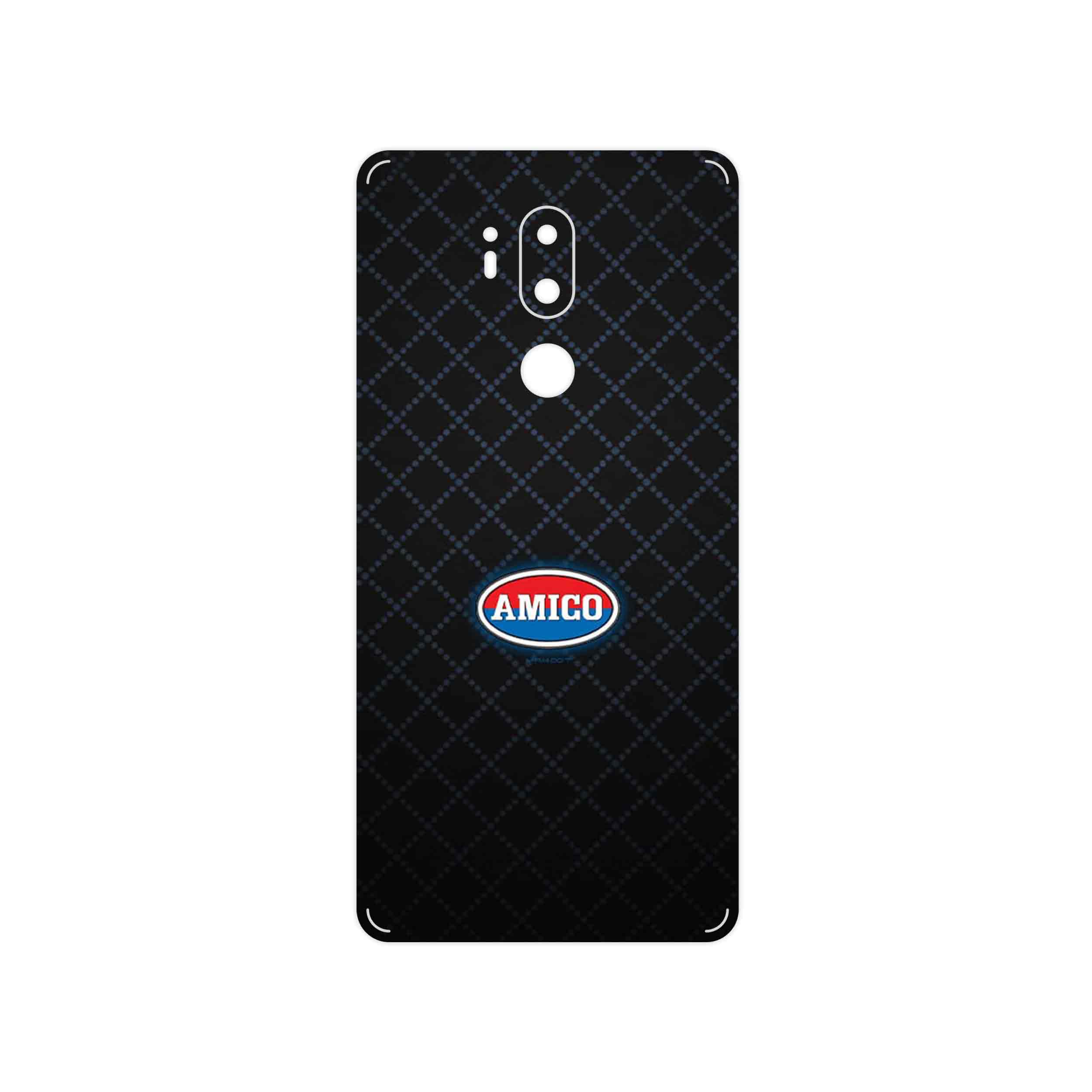 برچسب پوششی ماهوت مدل AMICO مناسب برای گوشی موبایل ال جی G7 PLUS THINQ