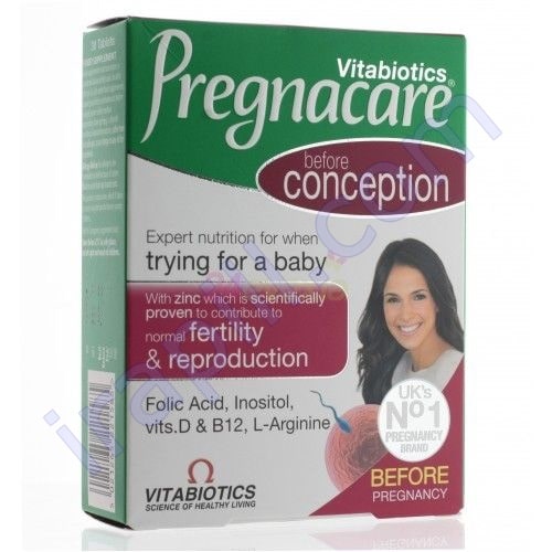 قرص پرگناکر کانسپشن ویتابیوتیکس 30 عدد