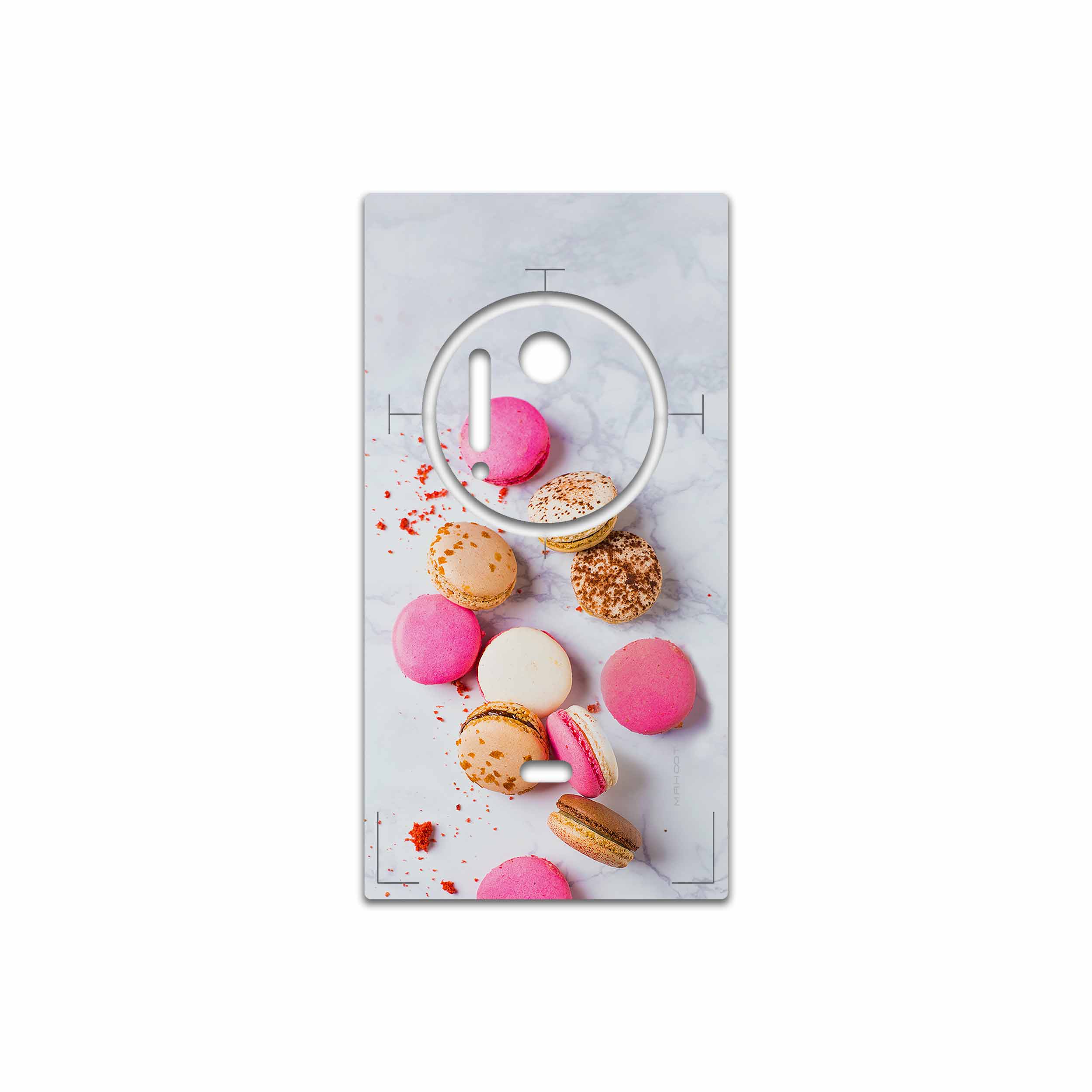 برچسب پوششی ماهوت مدل Macaron cookie مناسب برای گوشی موبایل نوکیا Lumia 1020