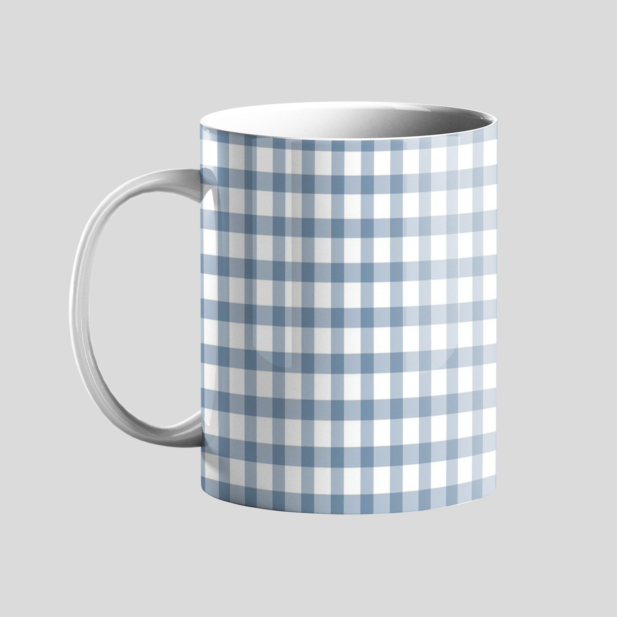 ماگ طرح چهارخانه کد 37