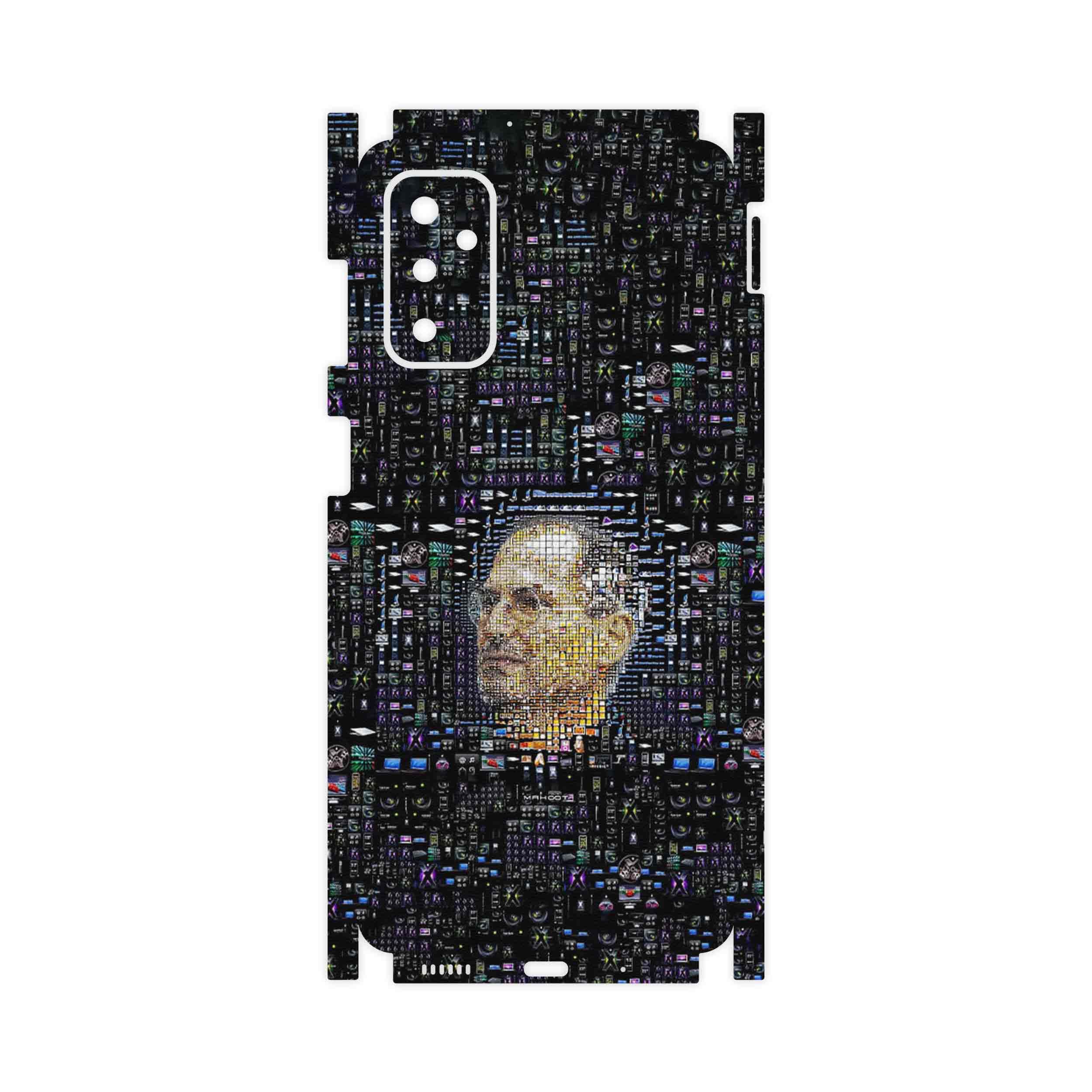 برچسب پوششی ماهوت مدل Collage of Steve Jobs 2-FullSkin مناسب برای گوشی موبایل سامسونگ Galaxy M52 5G