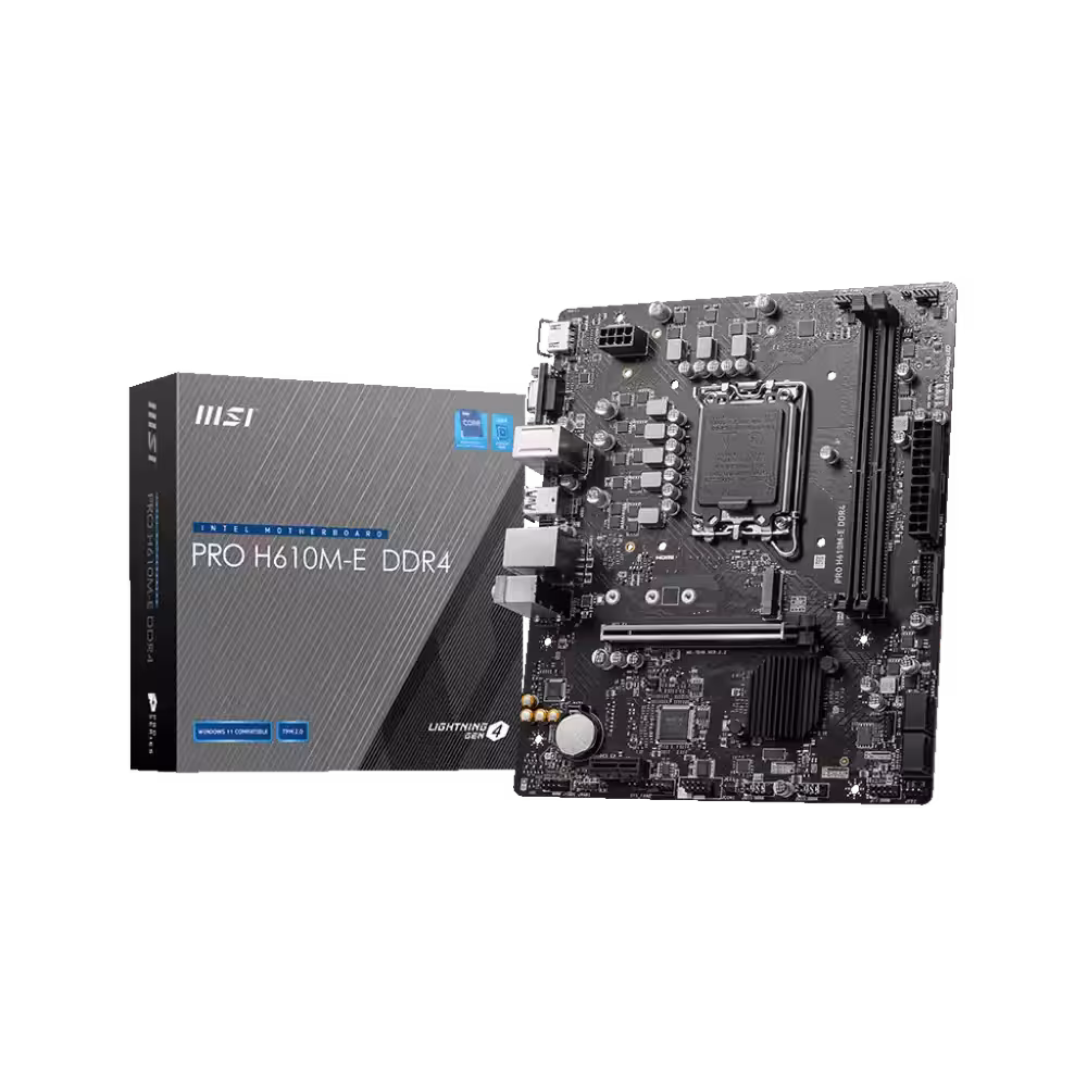 قیمت و خرید مادربرد ام اس آی MSI PRO H610M-E DDR4
