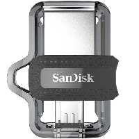 فلش مموری سن دیسک مدل Ultra Dual Drive M3 ظرفیت 64 گیگابایت