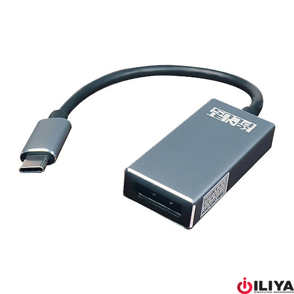 تبدیل تایپ سی به Displayport با رزولوشن 8K کی نت پلاس مدل KP-COCM2DP02
