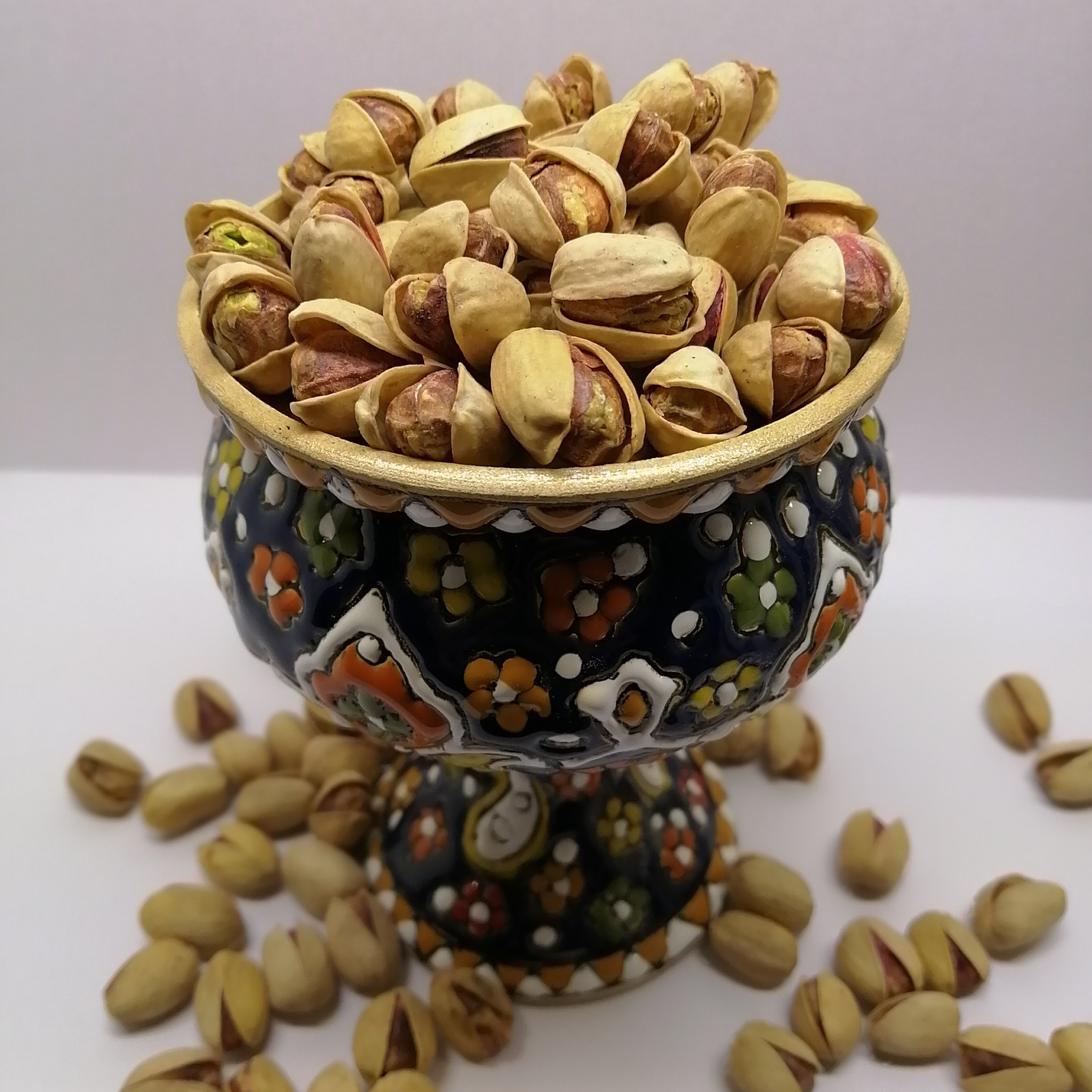 پسته کله قوچی تازه امسالی بو داده (نیم کیلویی)**تخفیف ویژه **