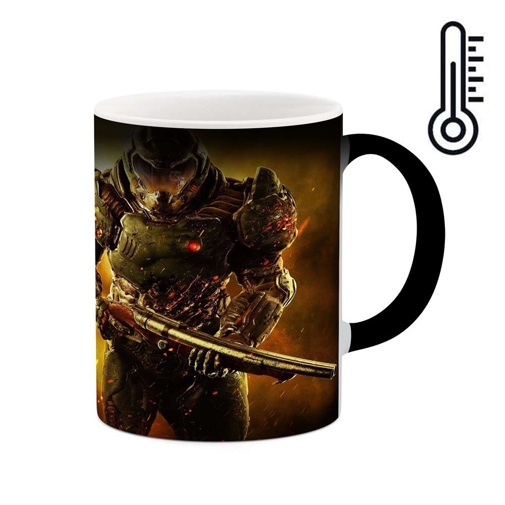 ماگ حرارتی کاکتی طرح بازی مدل mgh16779