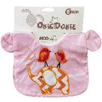 پیش بند گوش دار مخمل فیل و گنجشک OkieDokie