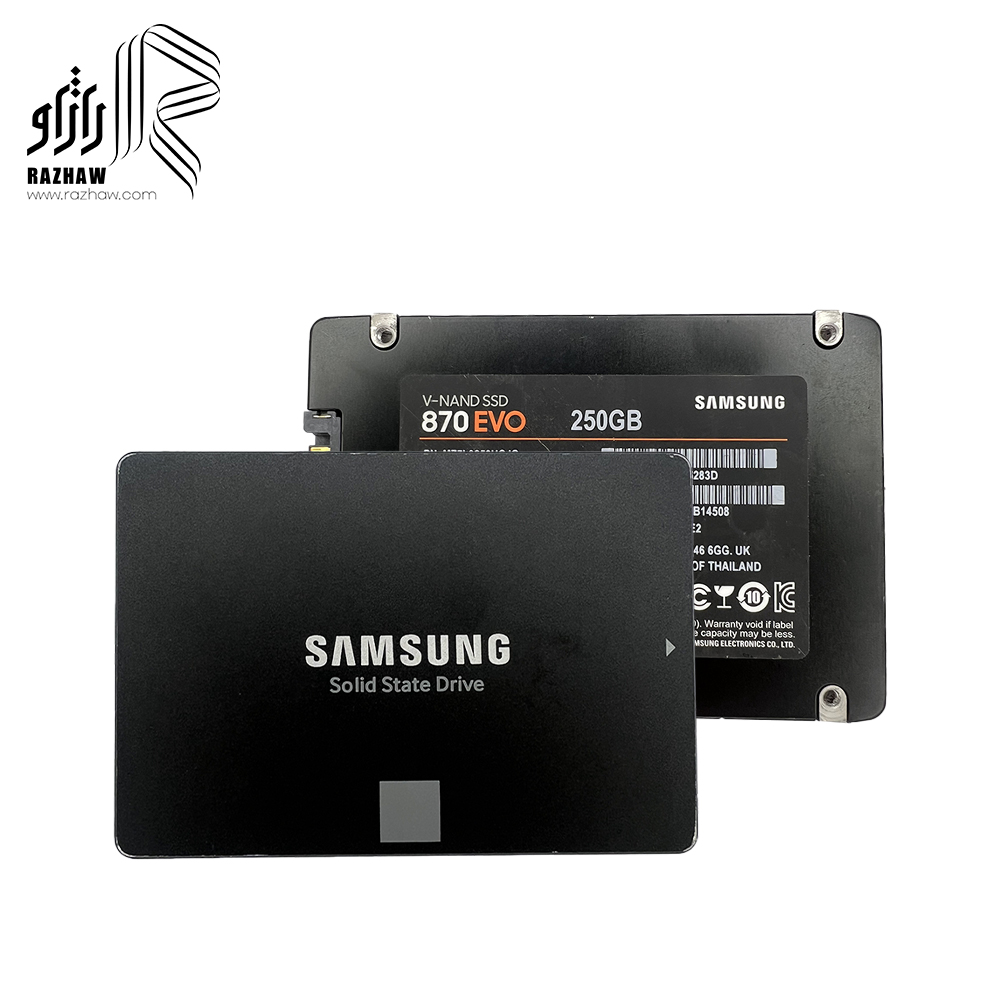 حافظه SSD سامسونگ مدل 870EVO ظرفیت 250 گیگابایت
