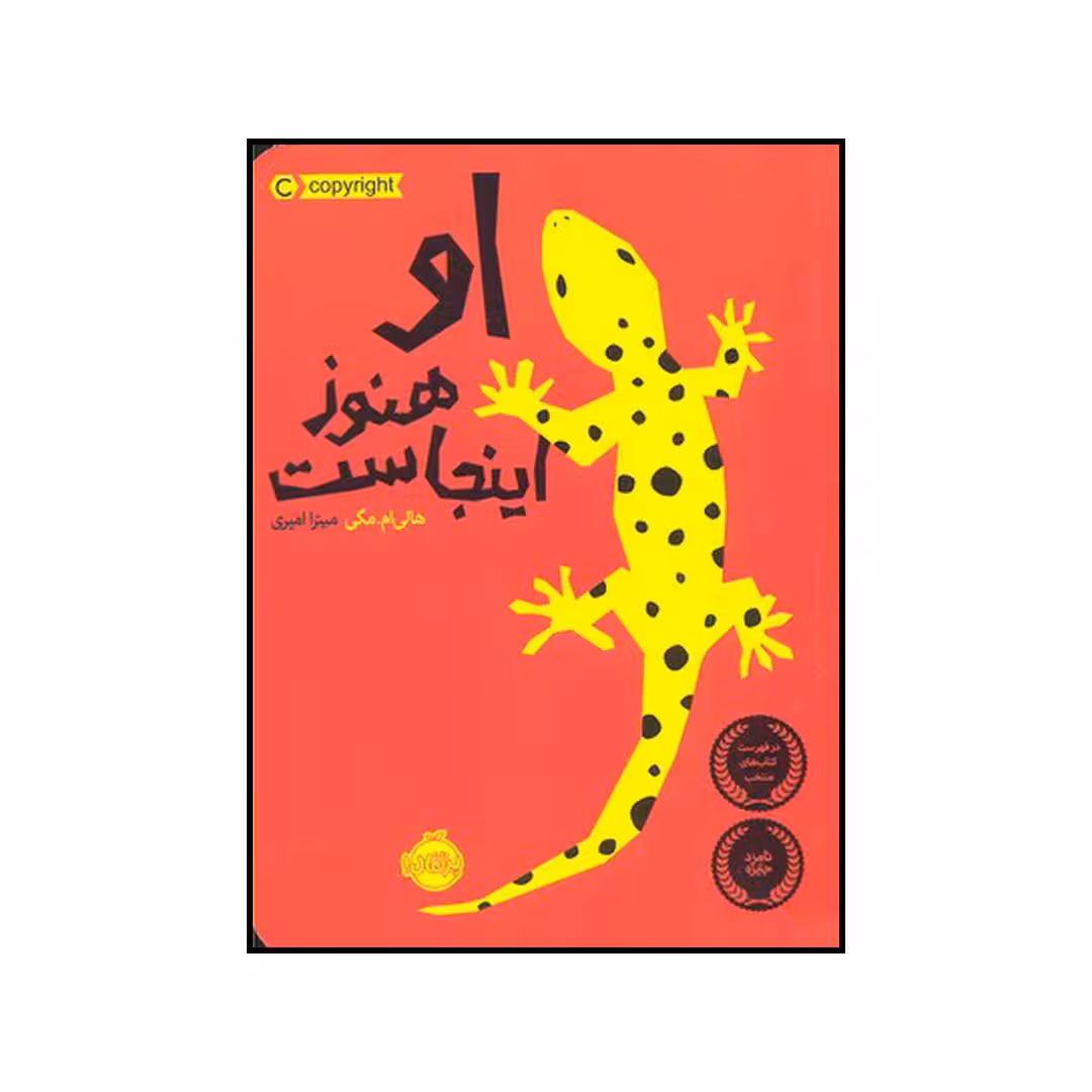 کتاب او هنوز اینجاست اثر هالی ام. مگی انتشارات پرتقال