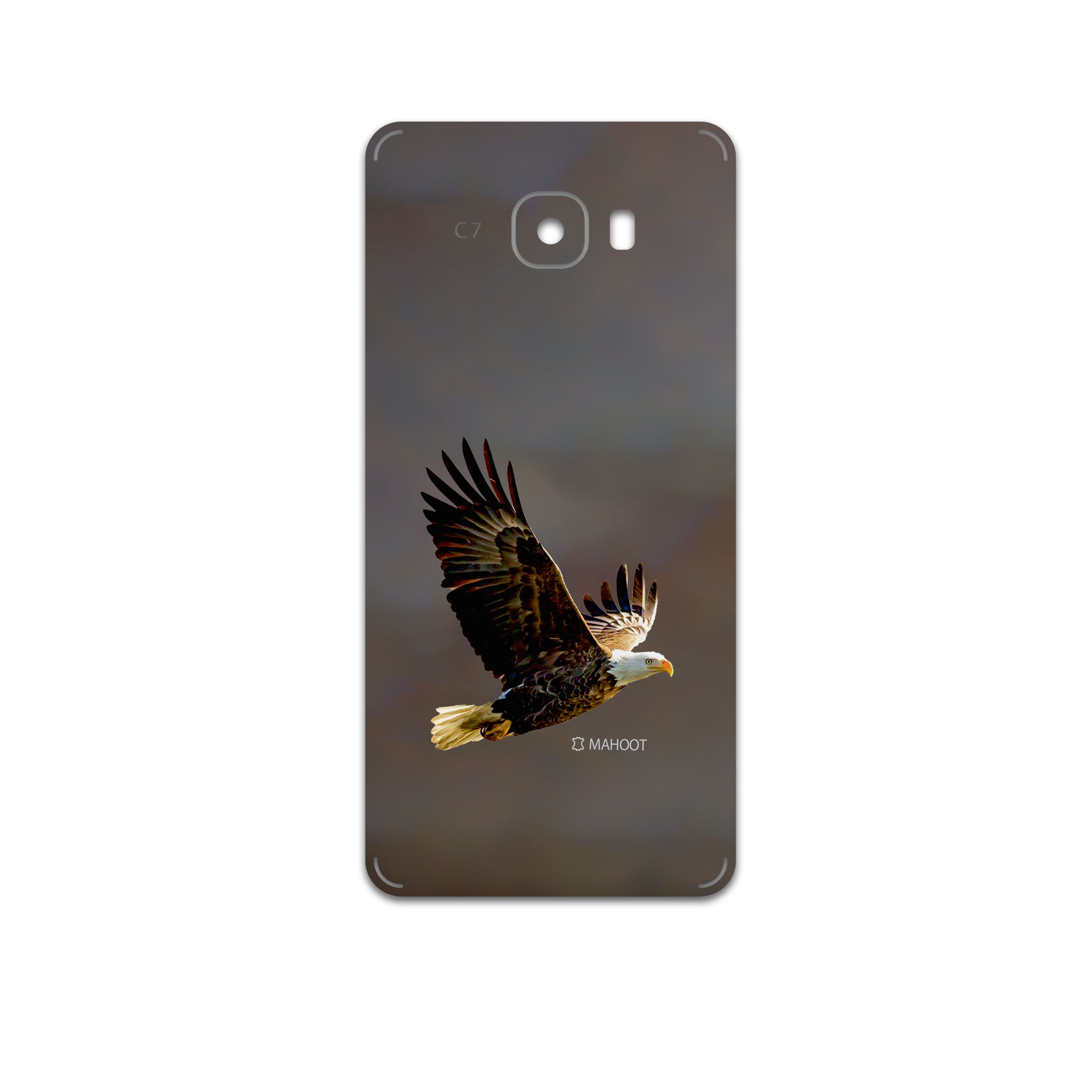 برچسب پوششی ماهوت مدل Eagle مناسب برای گوشی موبایل سامسونگ Galaxy C7