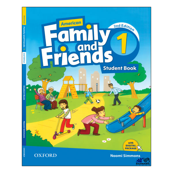 کتاب American family and friends 1 2nd edition اثر جمعی از نویسندگان انتشارات رهنما