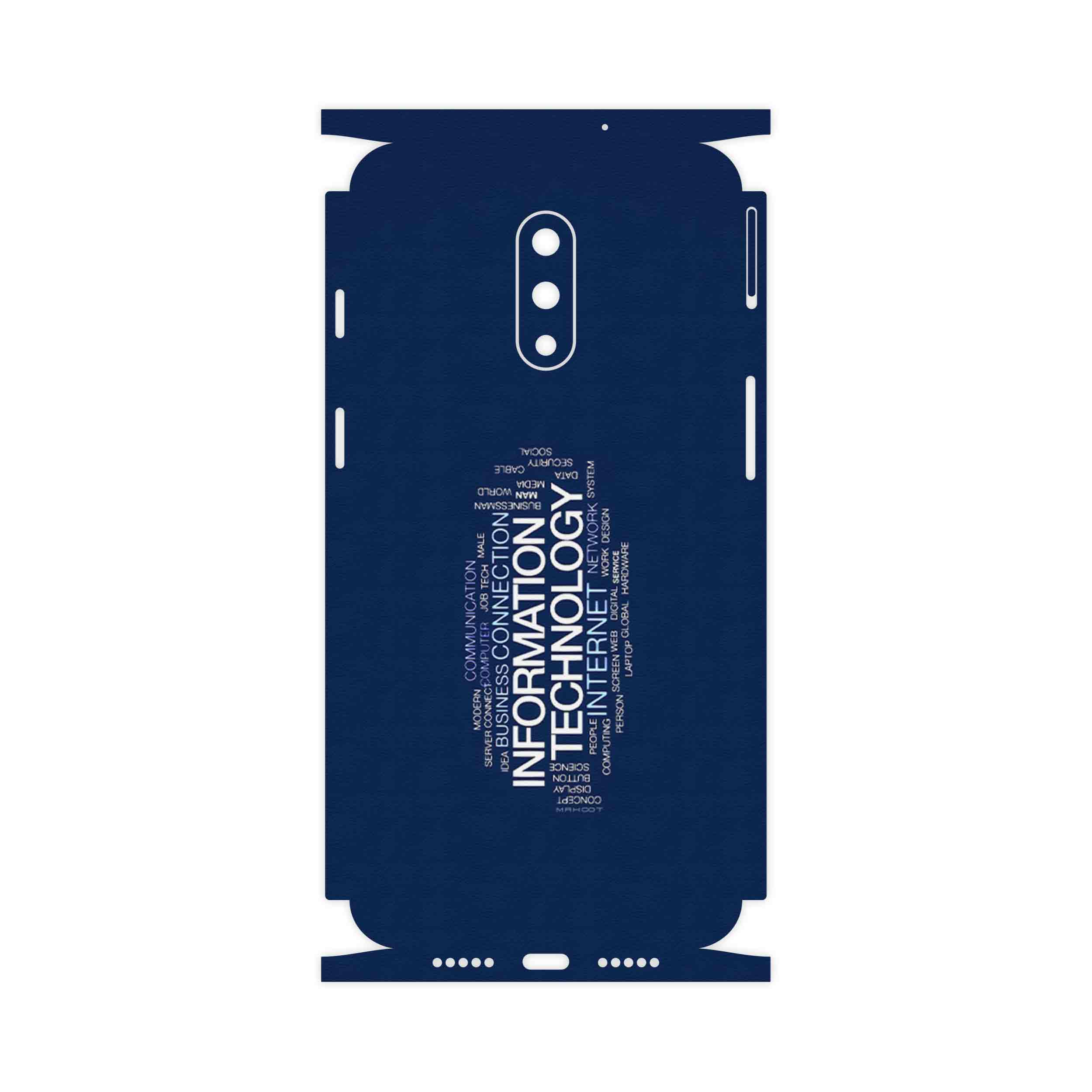 برچسب پوششی ماهوت مدل IT Science-FullSkin مناسب برای گوشی موبایل وان پلاس 7