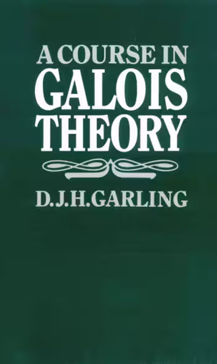 خرید و دانلود نسخه کامل کتاب A Course in Galois Theory