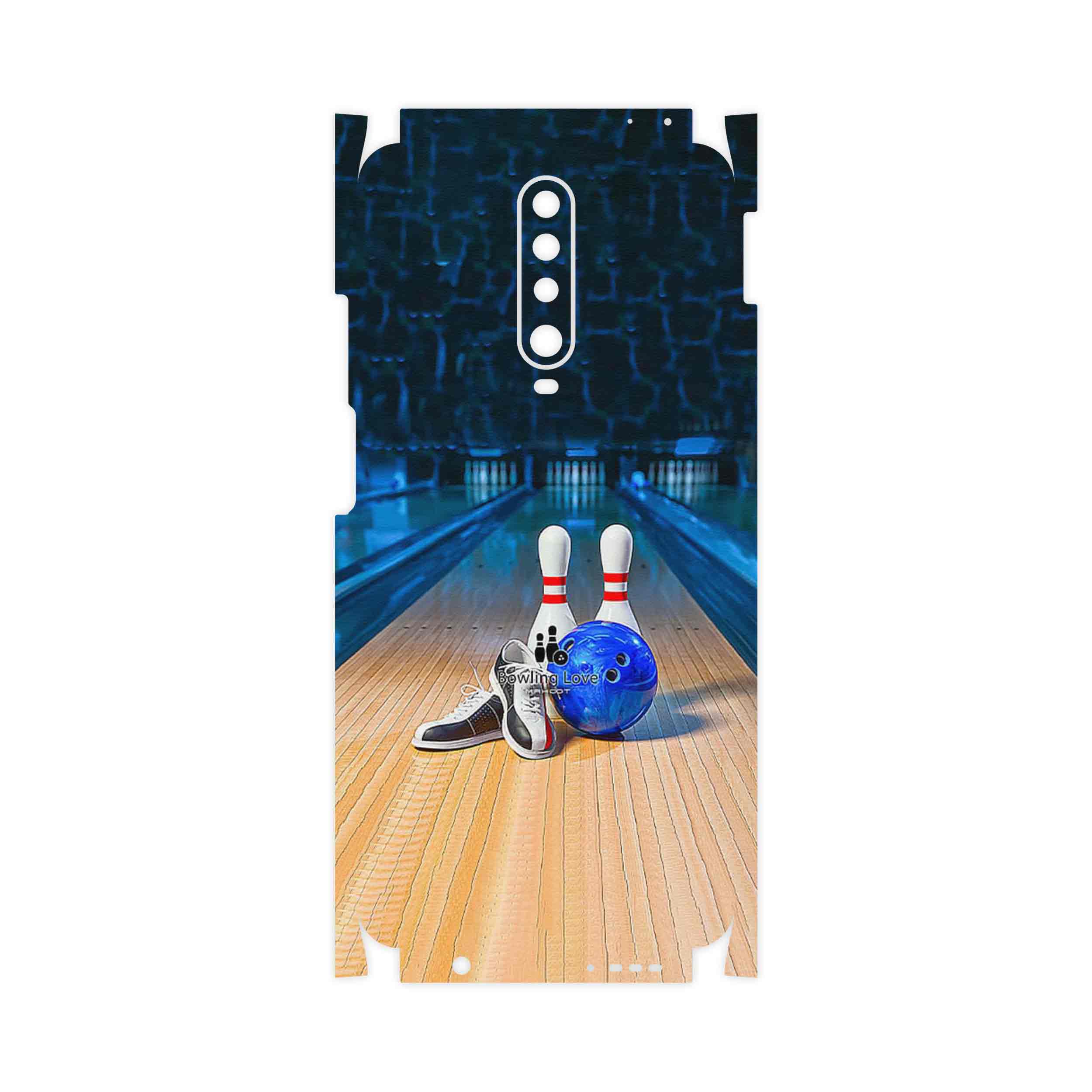 برچسب پوششی ماهوت مدل Bowling-FullSkin مناسب برای گوشی موبایل شیائومی Redmi K30