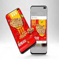 طرح بنر و استوری اینستاگرام فست فود | گرافیک با طعم تربچه