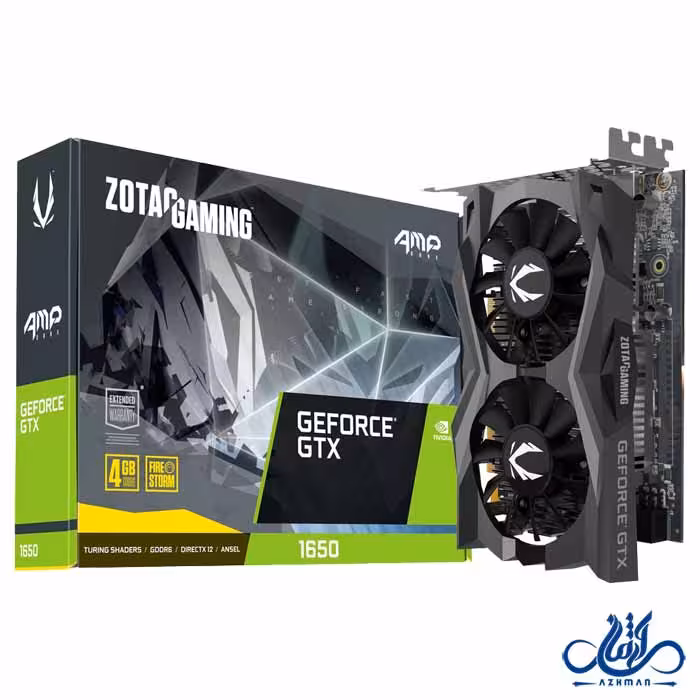 کارت گرافیک زوتک GAMING 1650 AMP Core D6