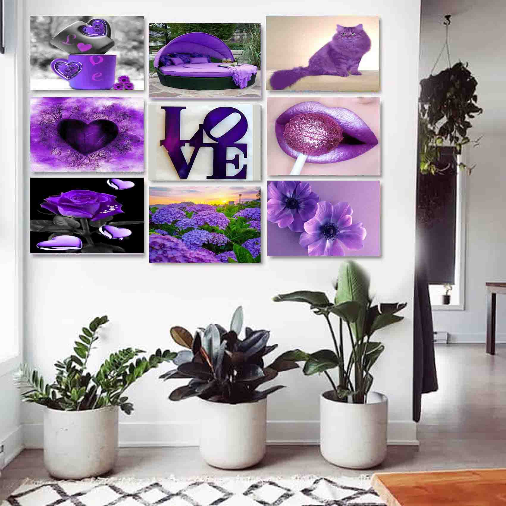 تابلو شاسی طرح فانتزی کد 3215 مجموعه نه عددی