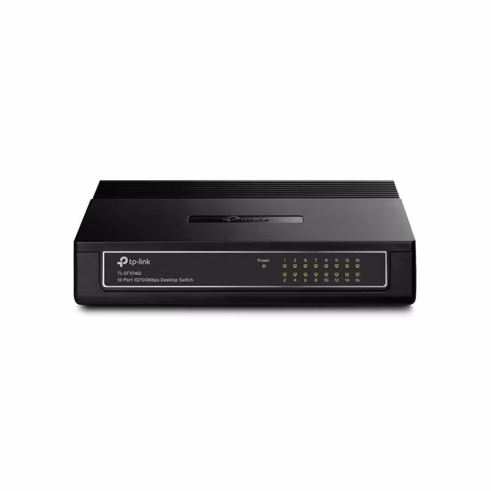 سوییچ 16 پورت تی پی لینک مدل TP-LINK TL-SF1016D Switch