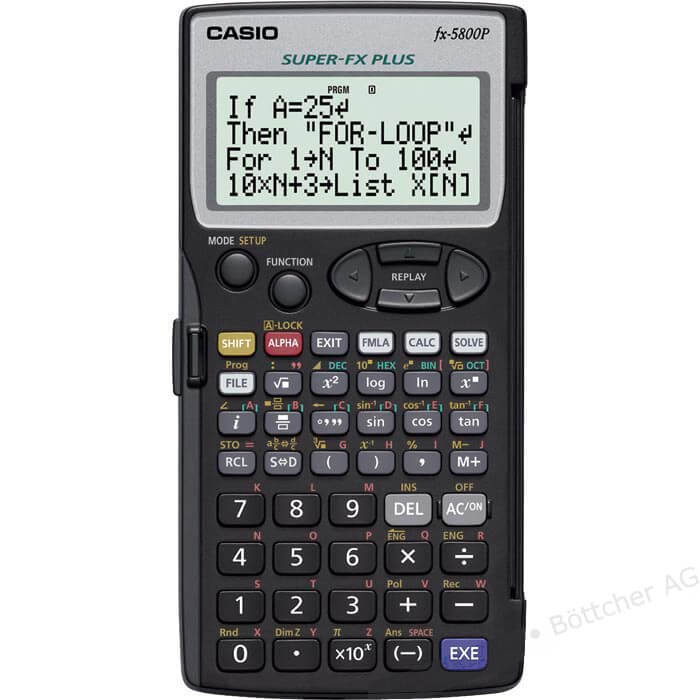 ماشین حساب مهندسی کاسیو FX-5800