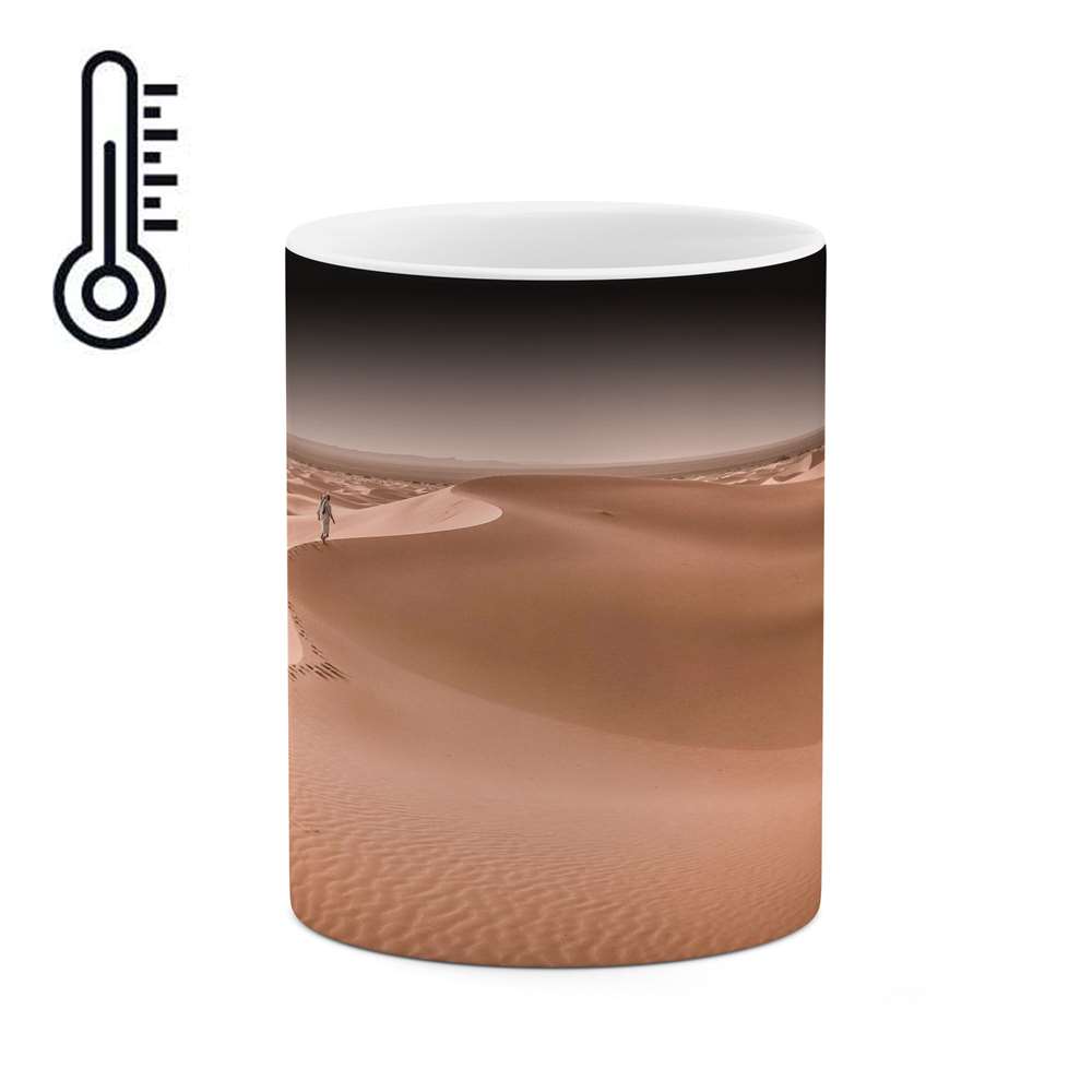 ماگ حرارتی کاکتی طرح منظره مدل mgh14709