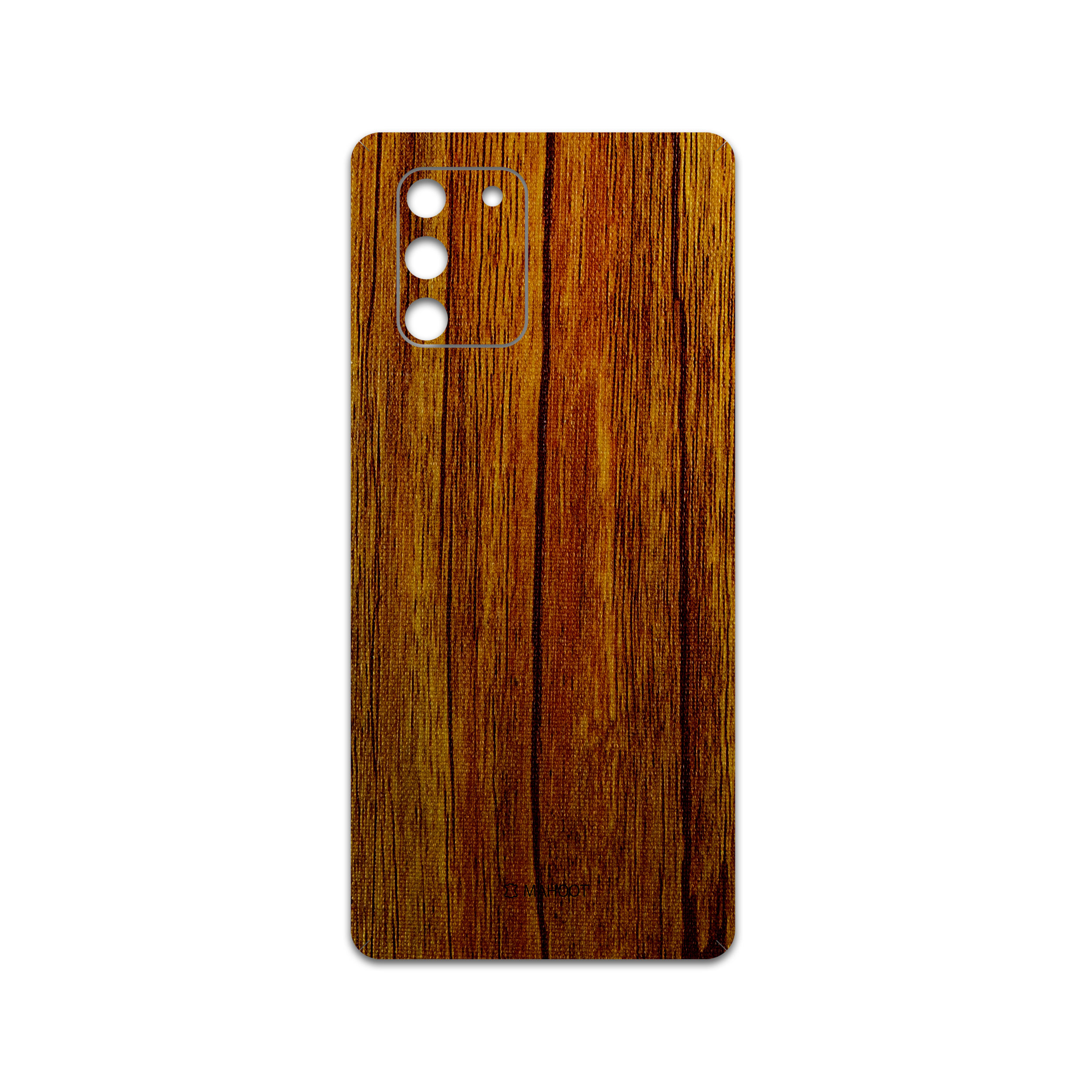 برچسب پوششی ماهوت مدل Orange-Wood مناسب برای گوشی موبایل سامسونگ Galaxy S10 Lite