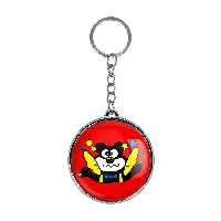 جاکلیدی خندالو طرح آدامس خرسی مدل دوطرفه کد 62106210