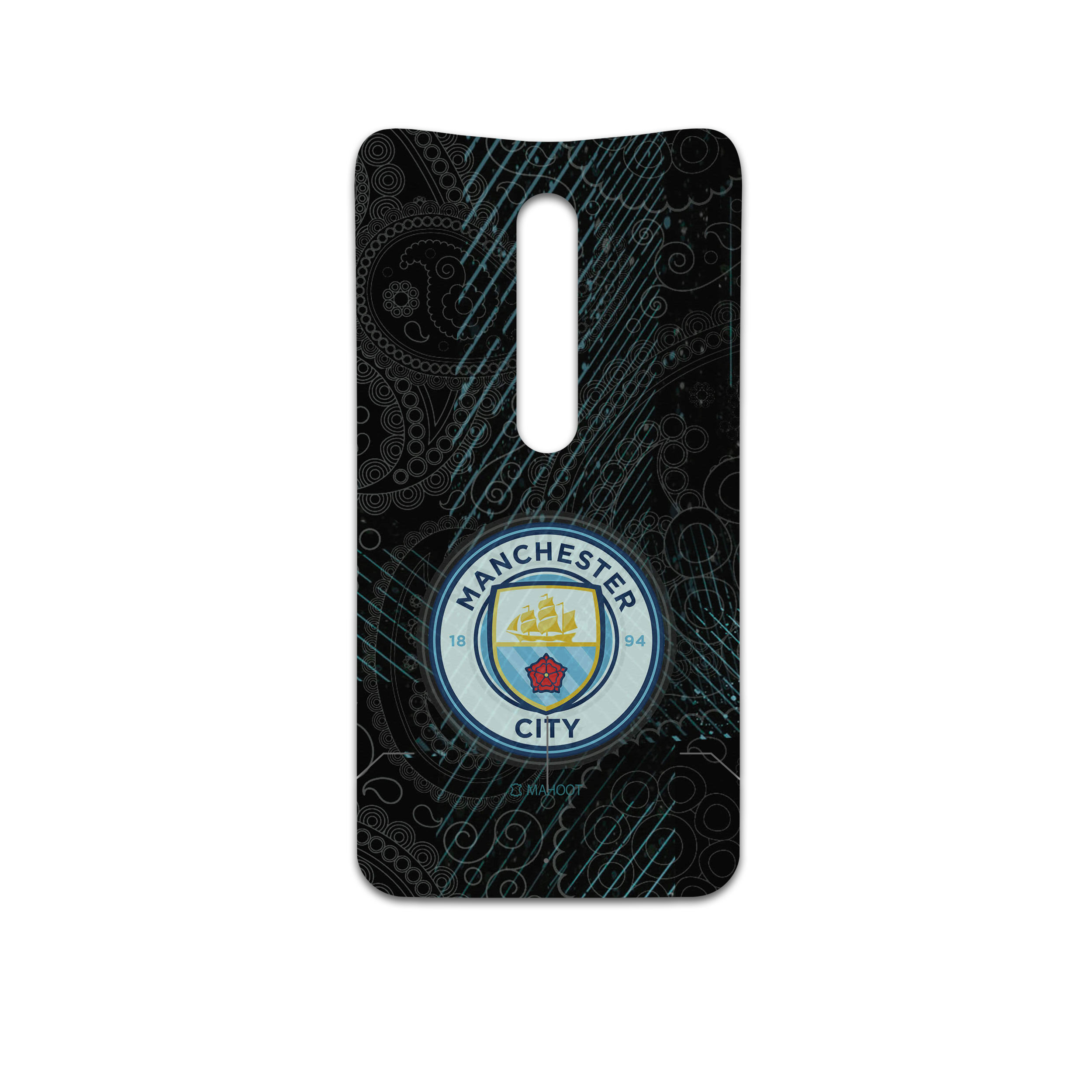 برچسب پوششی ماهوت مدل Manchester-City مناسب برای گوشی موبایل موتورولا Moto X Style