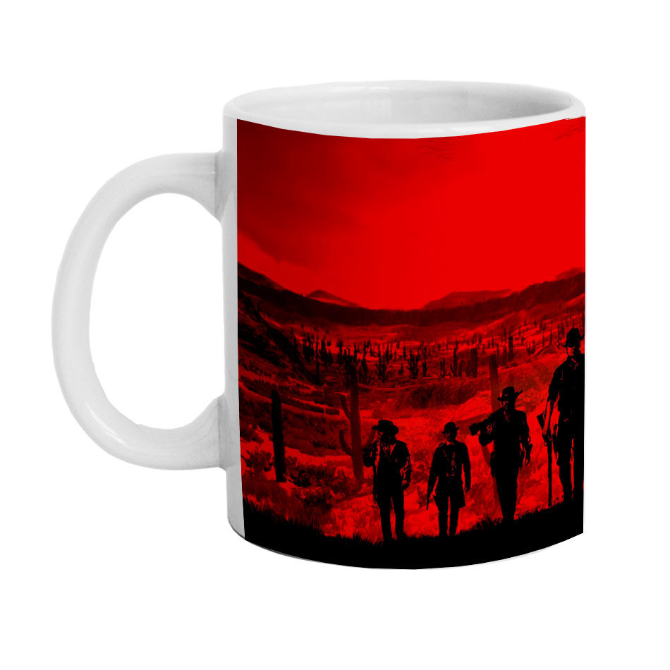 ماگ طرح Red Dead Redemption مدل M2457