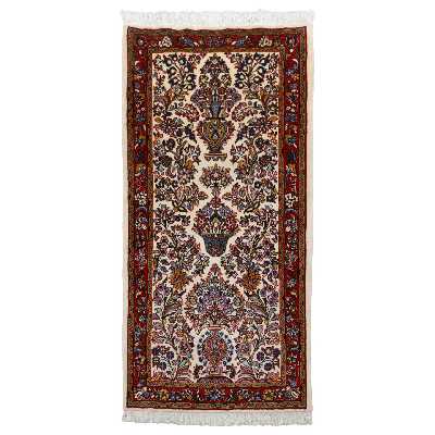 فرش دستباف کناره طول یک و نیم متر سی پرشیا کد 183065