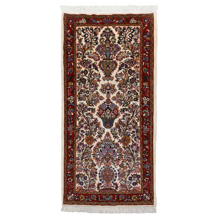 فرش دستباف کناره طول یک و نیم متر سی پرشیا کد 183065