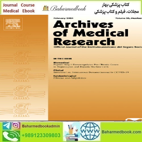 Archives of Medical Research Volume 55 Issue 1 to 2 20
