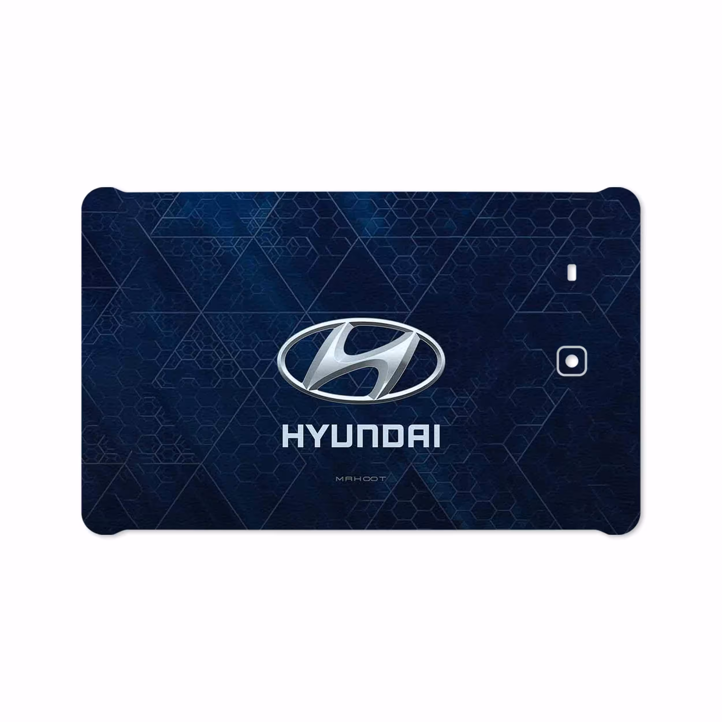 برچسب پوششی ماهوت مدل Hyundai-Logo مناسب برای تبلت سامسونگ Galaxy Tab E 9.6 2015 T561