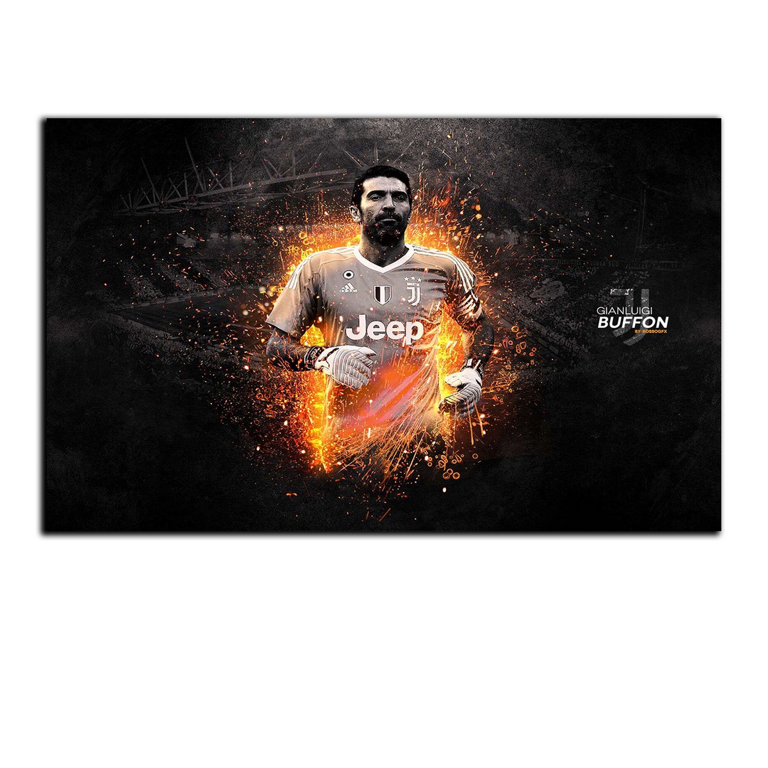 تابلو شاسی بکلیت طرح بازیکن فوتبال باشگاه یوونتوس جانلوئیجی بوفون مدل SH-S6985