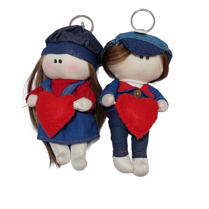 آویز عروسکی مدل روسی مجموعه دو عددی