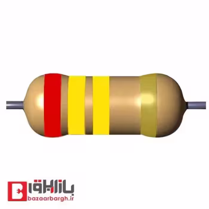 مقاومت 240 کیلو اهم 1/4 وات 5 درصد