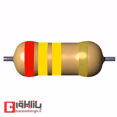 مقاومت 240 کیلو اهم 1/4 وات 5 درصد