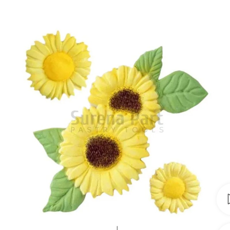 مولد گل آفتاب گردان چهار تایی اندازه گل هایش 2و3و4 سانته
